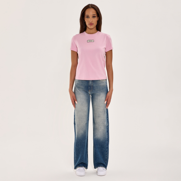 Cameo Pink Jeans Set